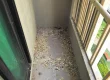 golobji iztrebki na balkonu stanovanjske stavbe